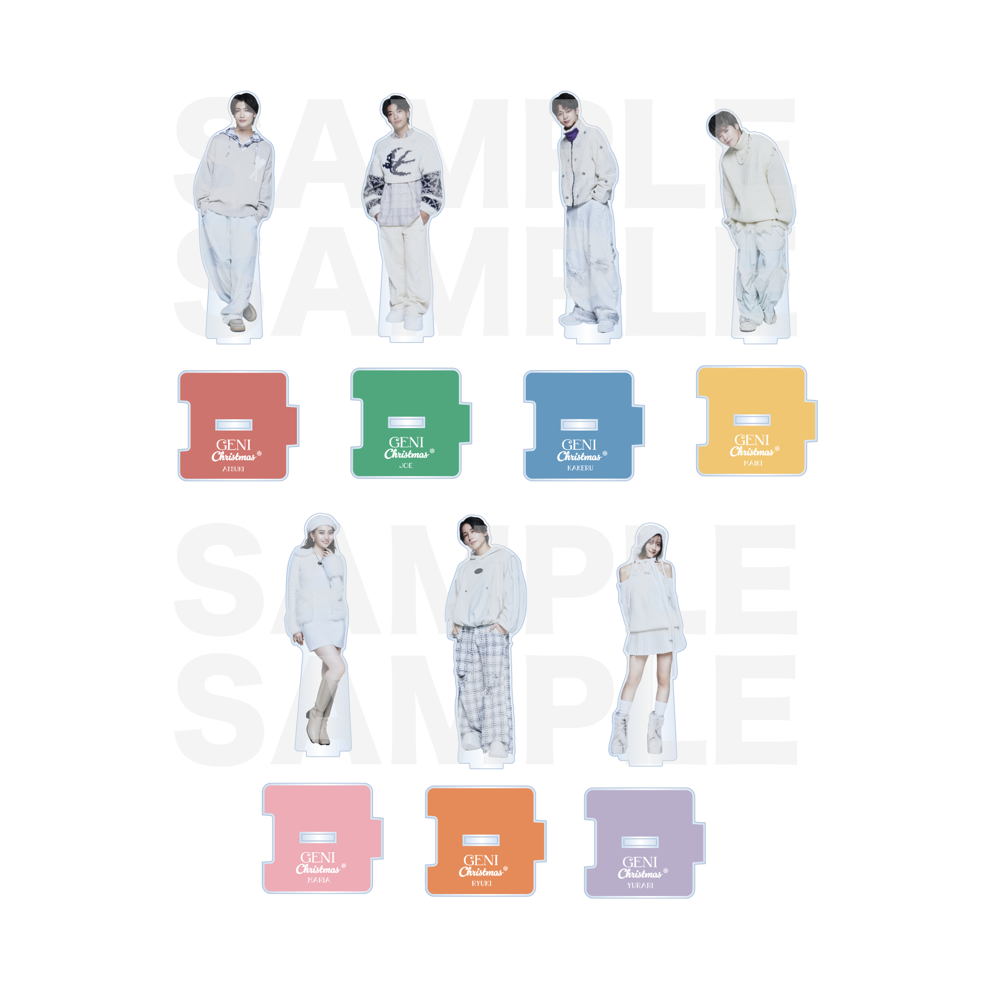 GENIChristmas 2024 アクリルスタンド – GENIC STORE GENIChristmas 2024 アクリルスタンド – GENIC STORE