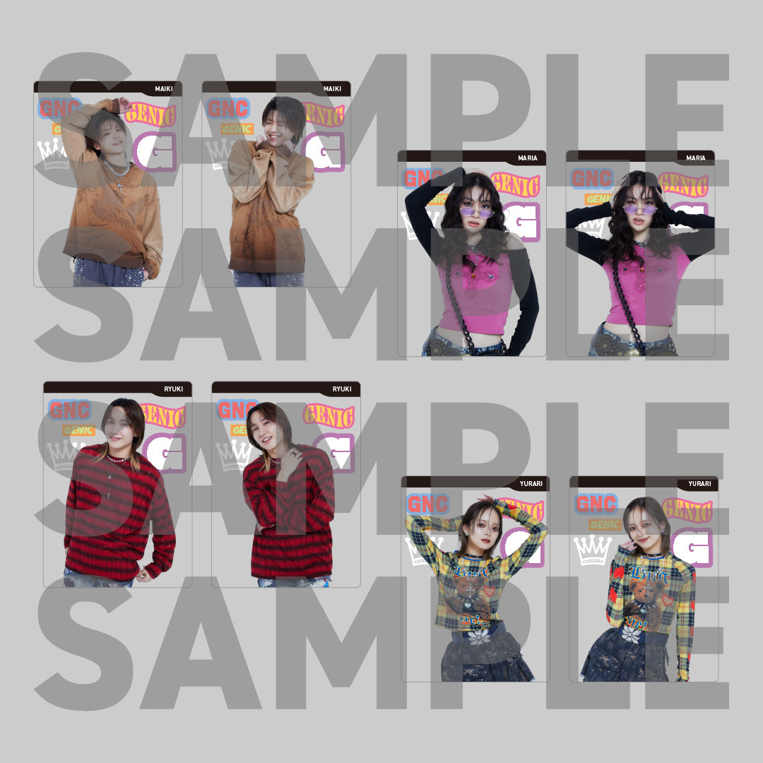 クリアトレーディングカード (全14種類ランダム)